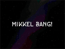 Tablet Screenshot of mikkelbang.com